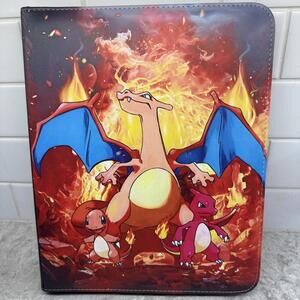 Trading Card Binder Albums Zipper Book Card Holder Card Folder For Pokemon Cards